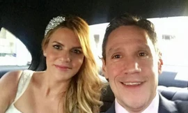 Cặp uyên ương Michael và Lina.