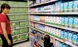 Sản phẩm sữa Việt Nam phù hợp với tiêu chuẩn quốc tế. Ảnh: Ngọc Châu.