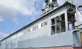 Ụ nổi hơn 500 tỷ của Vinalines, nay bán được 38,5 tỷ đồng