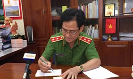 Trung tướng Nguyễn Ngọc Bằng - Tổng Cục trưởng Tổng cục Cảnh sát Thi hành án hình sự và hỗ trợ tư pháp. Ảnh: Lao Động