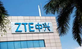 Bên ngoài trụ sở tập đoàn ZTE (Trung Hưng) tại TP Thâm Quyến, tỉnh Quảng Đông, Trung Quốc. Ảnh: EPA.