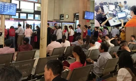 Vé tàu hỏa điện tử: 'Cò' lộng hành