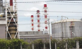 Một góc Nhà máy nhiệt điện Formosa tại huyện Nhơn Trạch.