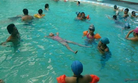 Đuối nước là nỗi ám ảnh kinh hoàng đối với trẻ em trong dịp hè. Ảnh: Internet.