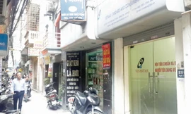 Văn phòng Vinastas vắng ngắt sau ngày công bố “nước mắm nhiễm thạch tín”. Ảnh: Ngọc Mai.