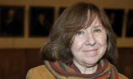 Nhà văn Svetlana Alexievich: “Tôi chỉ làm một thứ: Mua tự do cho chính mình”. Ảnh: Vasily Fedosenko.