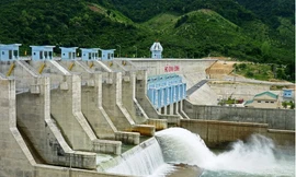 Công trình đầu mối hồ chứa nước Định Bình