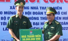 TT-Huế: Khởi công nhà '100 đồng' đầu tiên tặng cán bộ, chiến sĩ trẻ