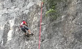 Hoàn thành tuyến đường leo núi bán nhân tạo tại Phong Nha - Kẻ Bàng