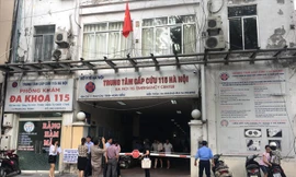 Đang tồn tại nhiều nghịch lý cản trở sự phát triển của Trung tâm 115 Hà Nội. Ảnh: Trường Phong.