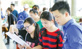 Kỳ thi THPT quốc gia năm nay có một số điều chỉnh nên thí sinh cần lưu ý khi đăng ký dự thi và xét tuyển ĐH. Ảnh: Như Ý.