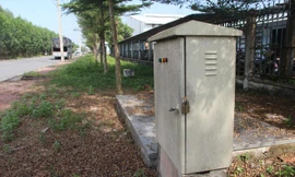 Trạm bơm và giếng khoan khai thác nước ngầm của Cty CP Cấp nước Nhơn Trạch khai thác 10 ngàn m3 nước/ngày.