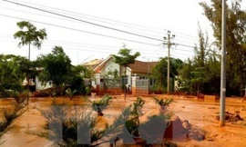 Sự cố vỡ hồ chứa tại Bình Thuận: Làm rõ các sai phạm. Ảnh: TTXVN