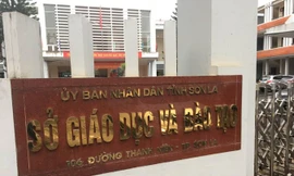 Trụ sở Sở GD&ÐT Sơn La chiều 19/7.