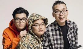 Da Lab - từ trái sang: Trọng Đức, Minh Phương và Việt Phương. Ảnh: Khánh Nguyễn.