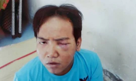 Hoàng Nhất Giang tại cơ quan công an. Ảnh: CA cung cấp.