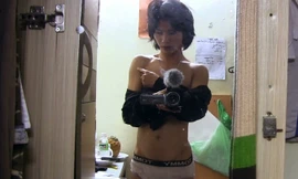 Một cảnh trong phim “Đi tìm Phong” nói về hành trình trước và sau khi PTCG của nhân vật. Ảnh: Lan Hương.