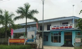 Trung tâm Y tế Phong Điền, nơi bác sĩ Truyện công tác. Ảnh:ANTT