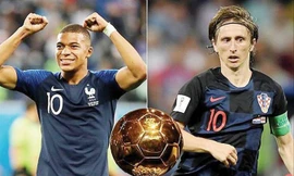 Mbappe và Modric trở thành ứng viên sáng giá cho danh hiệu Quả bóng Vàng sau mùa World Cup rực sáng.