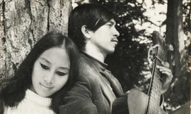 Cặp Lê Uyên Phương thời làm mưa gió làng nhạc trẻ Sài Gòn. Ảnh: NVCC.