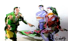 Minh họa: Đỗ Đức.