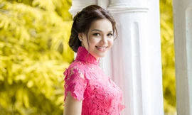 Hoa hậu Diệu Hân: Trắng ngần tinh khôi