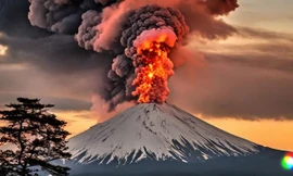 Nhật Bản chuẩn bị kịch bản nếu núi lửa Phú Sĩ phun trào 