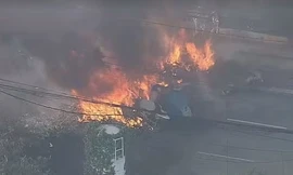 Brazil: Máy bay hạ cánh khẩn cấp va chạm với xe buýt, 2 người thiệt mạng 