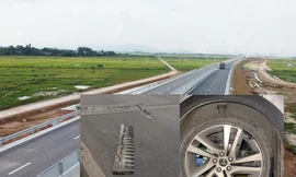 Bộ trưởng Giao thông chỉ đạo xử lý vụ bung khe co giãn đường cao tốc làm nhiều ô tô nổ lốp