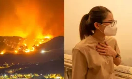 Người Mỹ phải đeo khẩu trang khi ngủ vì thảm họa cháy rừng 