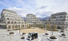 Hình ảnh thực tế đầu tiên về thành phố chỉ có xe tự lái 