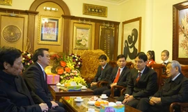 Ảnh chúc Tết nguyên Tổng Bí thư Lê Khả Phiêu