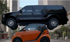 Smart ForTwo cõng xế hộp