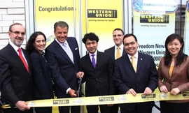 Western Union khai trương điểm giao dịch thứ 500.000