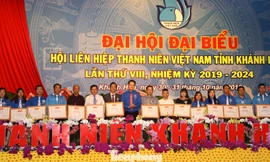 Anh Bùi Hoài Nam tái đắc cử chủ tịch Hội LHTN Việt Nam tỉnh Khánh Hoà
