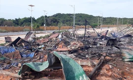 Tin mới vụ nổ phuy xăng ở dự án sân golf Cam Ranh làm 2 người chết