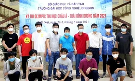Đội tuyển QGVN tham dự Olympic Tin học Châu Á- Thái Bình Dương năm 2021