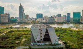 Một góc khu đô thị Thủ Thiêm ​