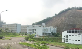 Trường Trung cấp Y tế Bắc Kạn được đầu tư cơ sở vật chất, thiết bị trị giá trên 344 tỷ đồng hiện đang đứng trước nguy cơ giải thể vì không có sinh viên. Ảnh: Bình Minh