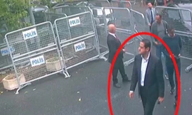 Hình ảnh trích xuất từ camera về sự xuất hiện của nhân vật Maher Abdulaziz Mutreb. Ảnh: Sabah