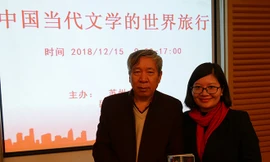 Diêm Liên Khoa và dịch giả Minh Thương 