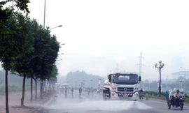 Xe rửa đường Hà Nội sử dụng trước đây