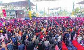 Quang cảnh phiên chợ cuối năm 