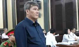 Dương Thanh Cường tại phiên tòa hôm qua 3/5. Ảnh: Tân Châu 