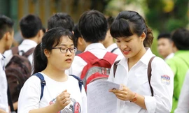 Thí sinh dự thi THPT quốc gia 2018. Ảnh: Như Ý 