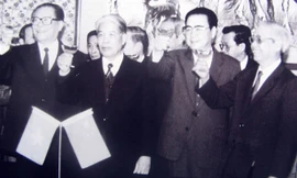 Đoàn đại biểu cấp cao Việt Nam thăm chính thức nước Cộng hòa Nhân dân Trung Hoa, năm 1991