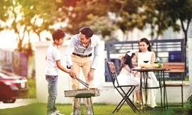 Nhiều gia đình chọn mua chung cư để ở thay vì nhà đất vì tiện ích, hiện đại, không gian sống xanh