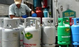 Gas tăng 12.000 đồng/bình 12 kg