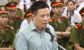 Ông Hà Văn Thắm khai báo tại tòa án Hà Nội