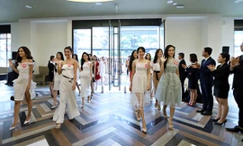 Thí sinh hào hứng bước vào giai đoạn 2 của vòng chung kết tại TPHCM 